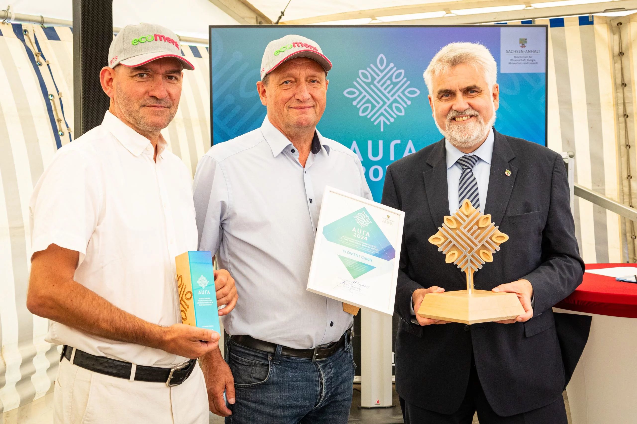 AURA-Award 2024 für CO₂-freien Zement