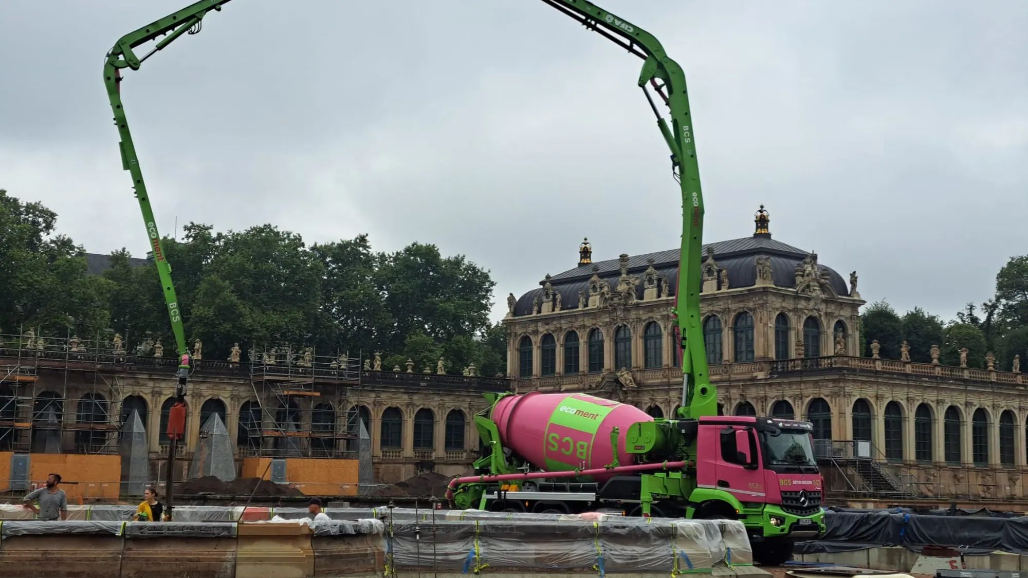 Zwinger Dresden – Denkmalbaustelle