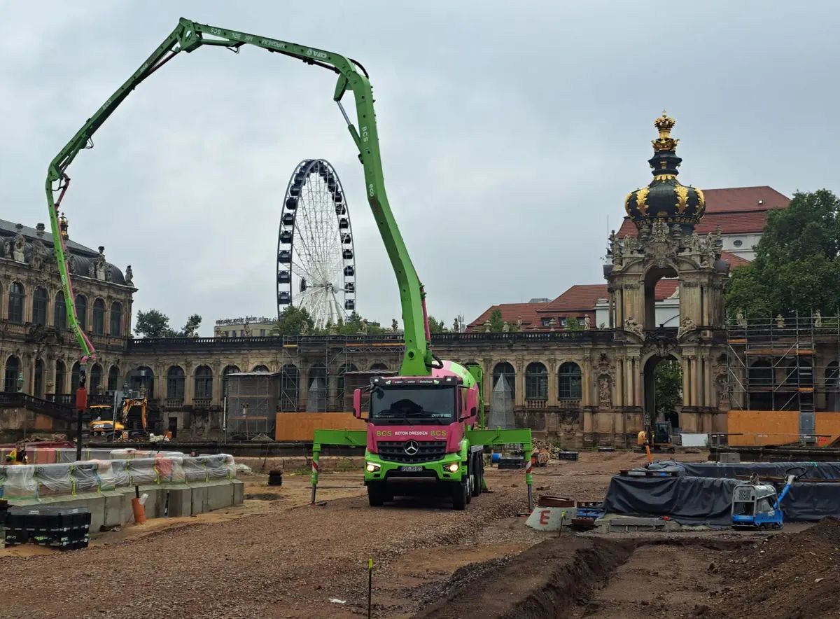 Zwinger Dresden – Denkmalbaustelle